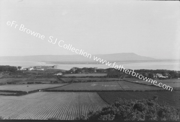 MOUTH OF LOUGH FOYLE GREENCASTLE - MAGILLIGAN STRAND - MOUNTAIN